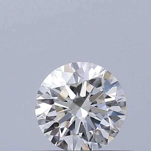 0.4 carat F-VVS2 Excellent cut Natūralus Round Deimantas (1)