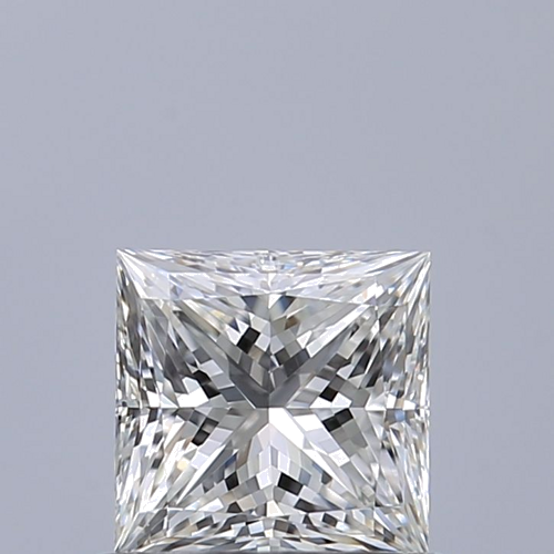 0.61 carat G-VVS1 Natūralus Princess Deimantas (1)
