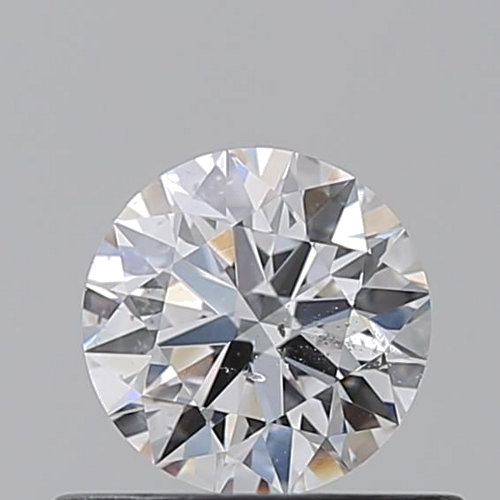 0.5 carat D-SI2 Excellent cut Natūralus Round Deimantas (1)