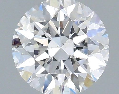 0.6 carat F-SI1 Excellent cut Natūralus Round Deimantas (1)