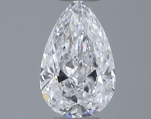 0.7 carat D-VVS2 Natūralus Pear Deimantas (1)