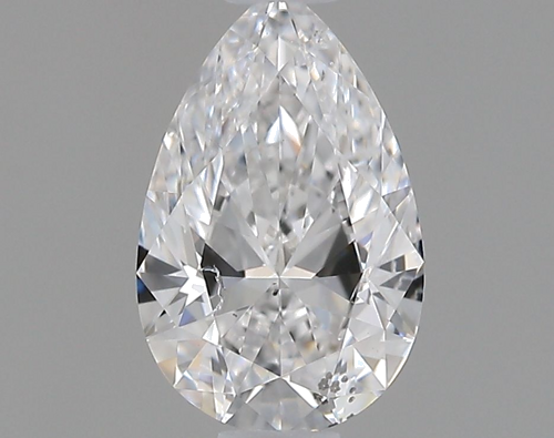 0.51 carat E-SI2 Natūralus Pear Deimantas (1)
