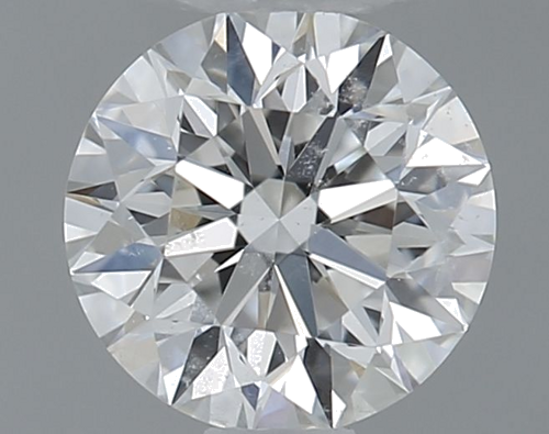 0.44 carat F-SI2 Excellent cut Natūralus Round Deimantas (1)