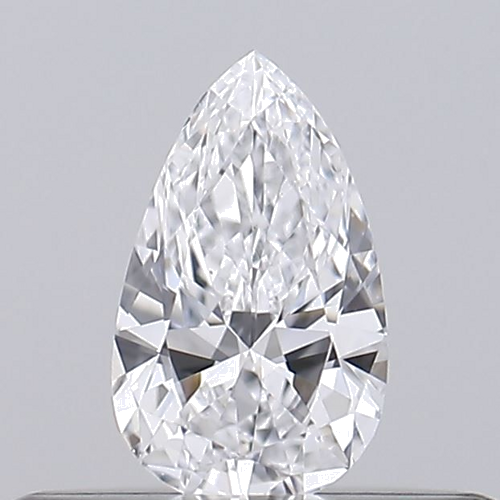 0.2 carat D-VS2 Natūralus Pear Deimantas (1)