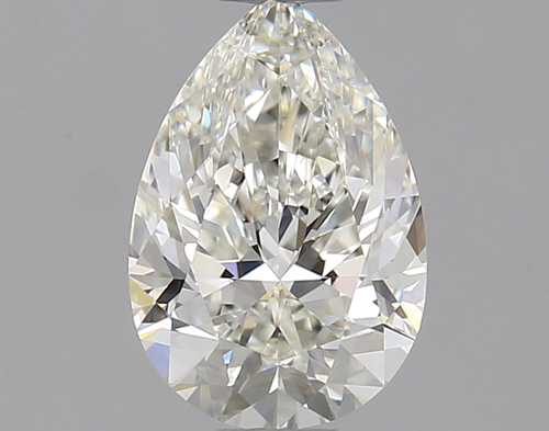 0.7 carat J-VVS2 Natūralus Pear Deimantas (1)
