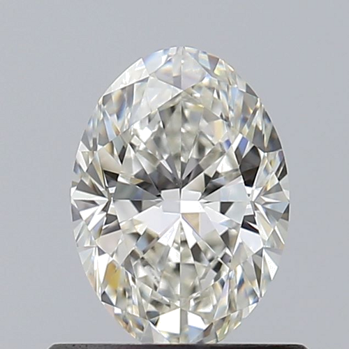 0.64 carat H-VVS2 Natūralus Oval Deimantas (1)