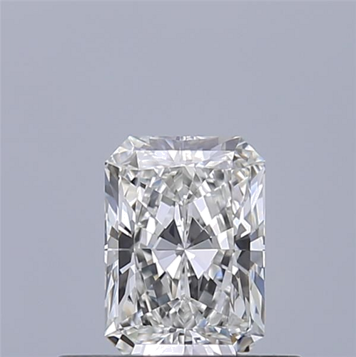 0.42 carat F-VVS1 Natūralus Radiant Deimantas (1)