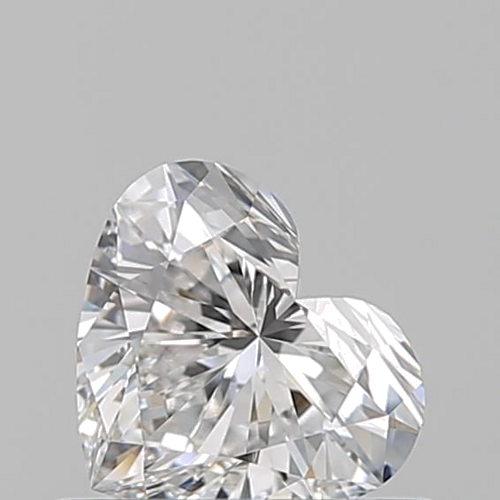 0.5 carat E-VS2 Natūralus Heart Deimantas (1)