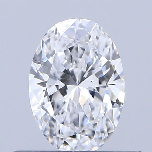 0.36 carat D-VVS2 Natūralus Oval Deimantas (1)