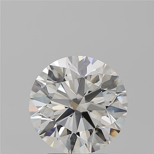 3.01 carat I-VS1 Excellent cut Natūralus Round Deimantas (1)