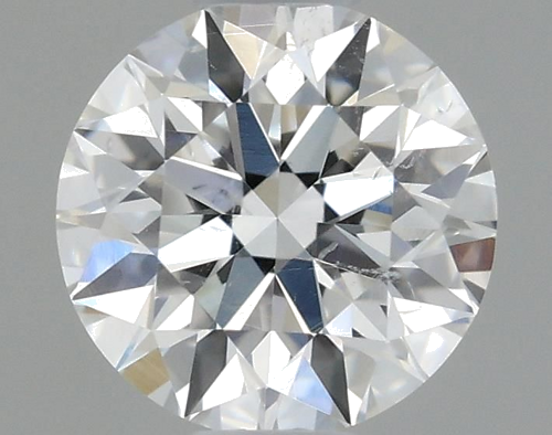 0.37 carat F-SI1 Excellent cut Natūralus Round Deimantas (1)