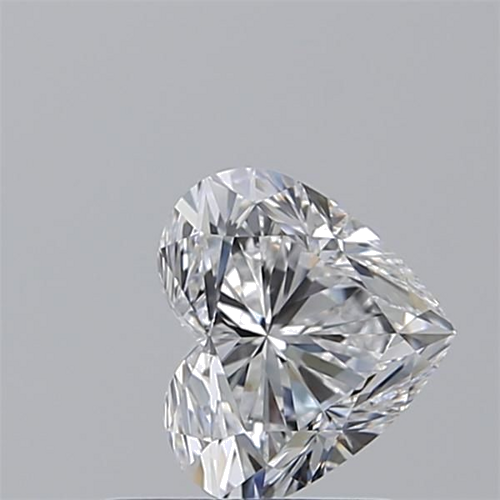 1.0 carat D-VVS1 Natūralus Heart Deimantas (1)