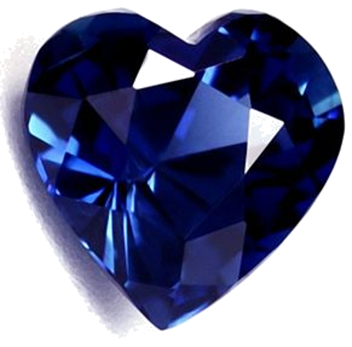 1.47 carat BLUE Heart Safyras (1)