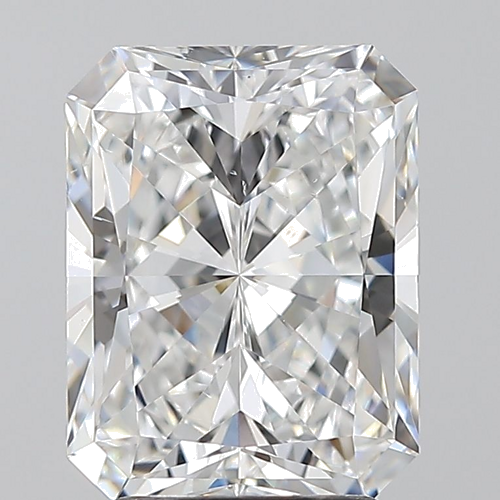 3.01 carat D-SI1 Natūralus Radiant Deimantas (1)