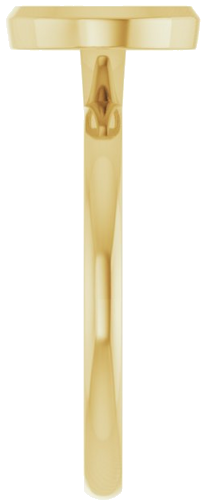 Sužadėtuvių Žiedas „Bezel-Set Solitaire“ 14k yellow gold Round 8mm (4)