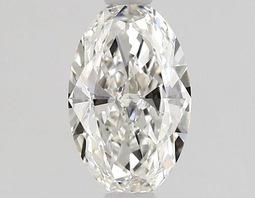 0.6 carat G-VVS2 Natūralus Oval Deimantas (1)