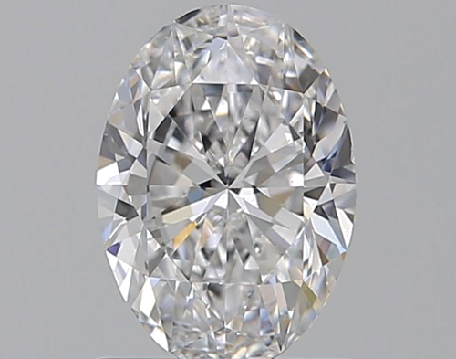0.9 carat D-VS1 Natūralus Oval Deimantas (1)