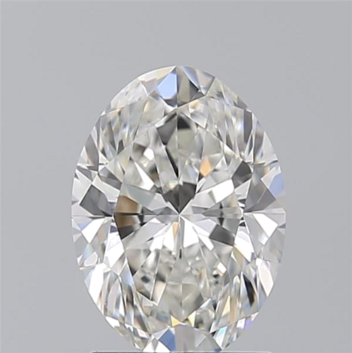 1.51 carat F-VVS1 Natūralus Oval Deimantas (1)