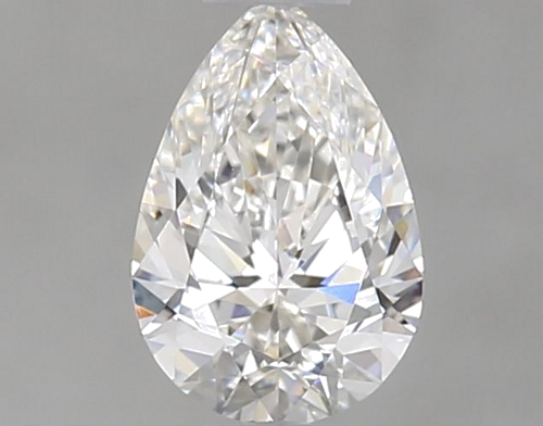 0.5 carat G-VVS2 Natūralus Pear Deimantas (1)