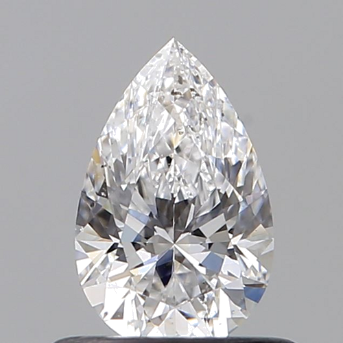 0.51 carat D-SI2 Natūralus Pear Deimantas (1)