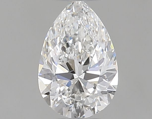 0.26 carat F-VVS1 Natūralus Pear Deimantas (1)