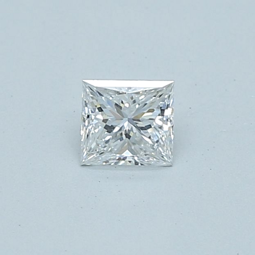 0.3 carat D-VVS1 Natūralus Princess Deimantas (1)