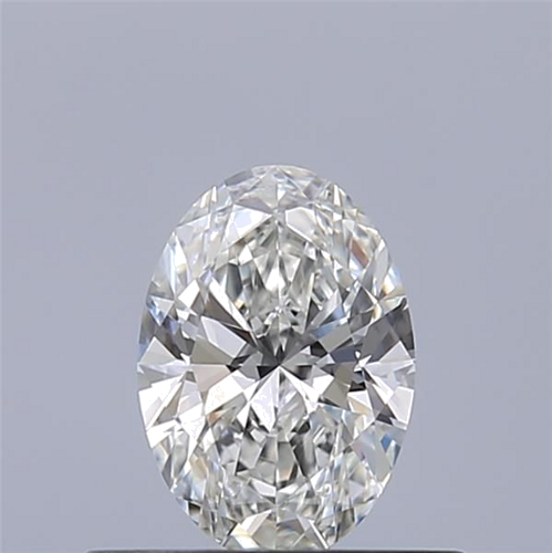 0.4 carat G-VVS1 Natūralus Oval Deimantas (1)
