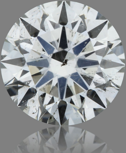 0.56 carat J-SI2 Excellent cut Natūralus Round Deimantas (1)