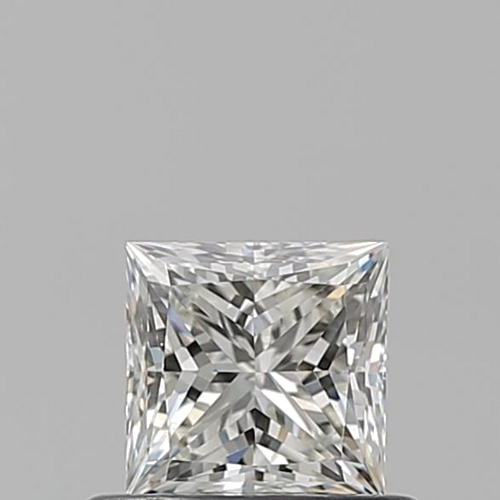 0.6 carat I-VVS2 Natūralus Princess Deimantas (1)
