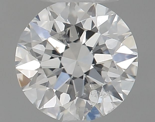0.42 carat G-SI2 Excellent cut Natūralus Round Deimantas (1)