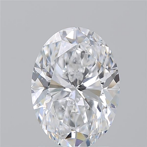 2.21 carat D-SI1 Natūralus Oval Deimantas (1)