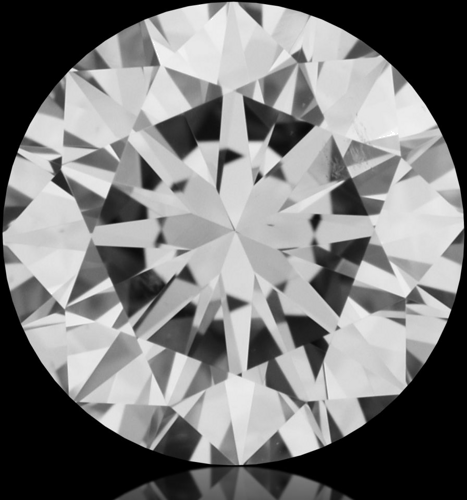 0.52 carat G-SI1 Excellent cut Natūralus Round Deimantas (1)