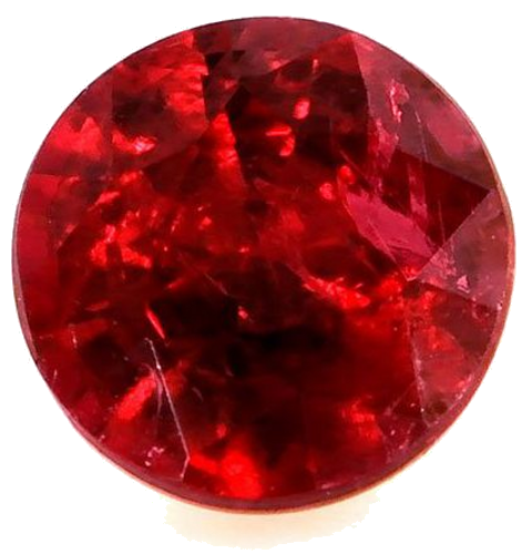 0.44 carat RED Round Rubinas (1)