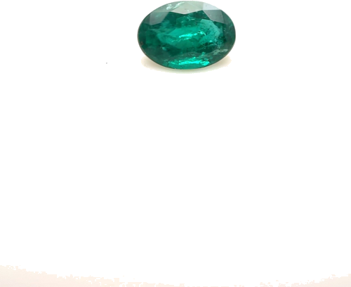 0.39 carat GREEN Oval Smaragdas (1)