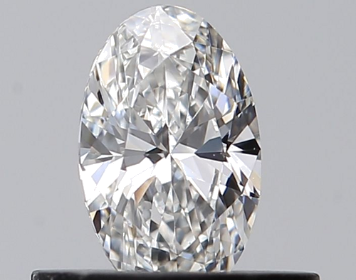 0.38 carat E-VVS1 Natūralus Oval Deimantas (1)
