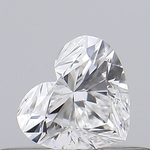 0.25 carat F-SI1 Natūralus Heart Deimantas (1)