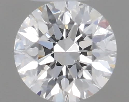 0.2 carat F-VVS2 Excellent cut Natūralus Round Deimantas (1)
