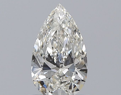 0.52 carat H-VS2 Natūralus Pear Deimantas (1)