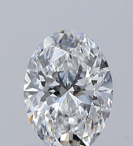 0.36 carat D-VVS2 Natūralus Oval Deimantas (1)