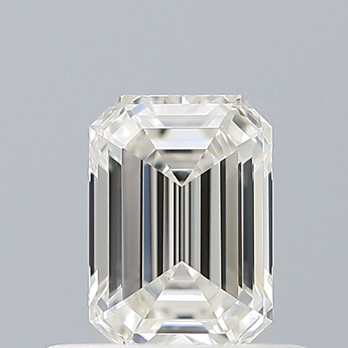 0.46 carat H-VVS2 Natūralus Emerald Deimantas (1)
