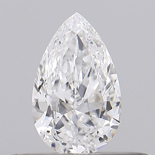 0.27 carat E-VS2 Natūralus Pear Deimantas (1)
