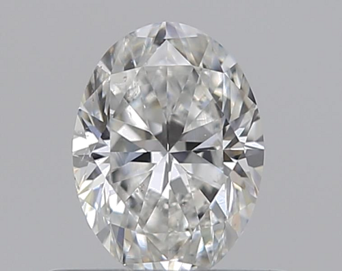0.41 carat F-SI1 Natūralus Oval Deimantas (1)