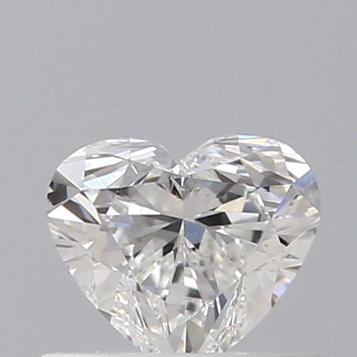 0.41 carat F-VS2 Natūralus Heart Deimantas (1)