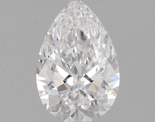 0.5 carat D-VVS1 Natūralus Pear Deimantas (1)