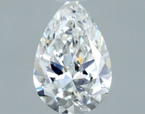 0.4 carat E-VS1 Natūralus Pear Deimantas (1)