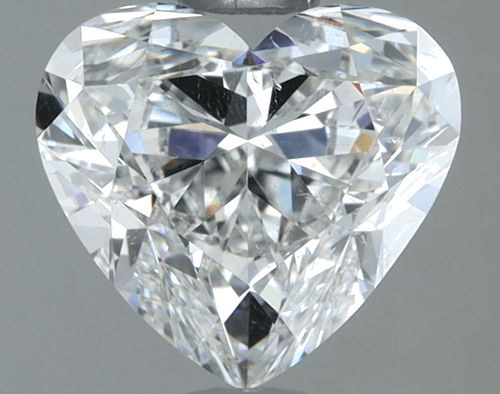 1.72 carat G-SI2 Natūralus Heart Deimantas (1)