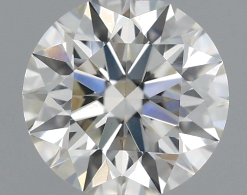 0.41 carat I-VS1 Excellent cut Natūralus Round Deimantas (1)