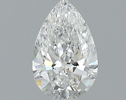 0.4 carat E-SI1 Natūralus Pear Deimantas (1)