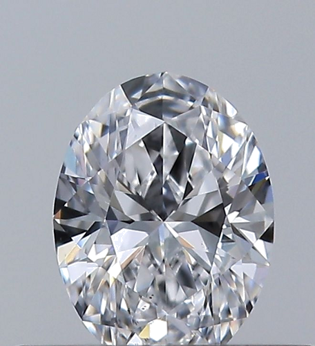 0.3 carat D-SI1 Natūralus Oval Deimantas (1)