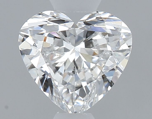 0.5 carat E-SI1 Natūralus Heart Deimantas (1)